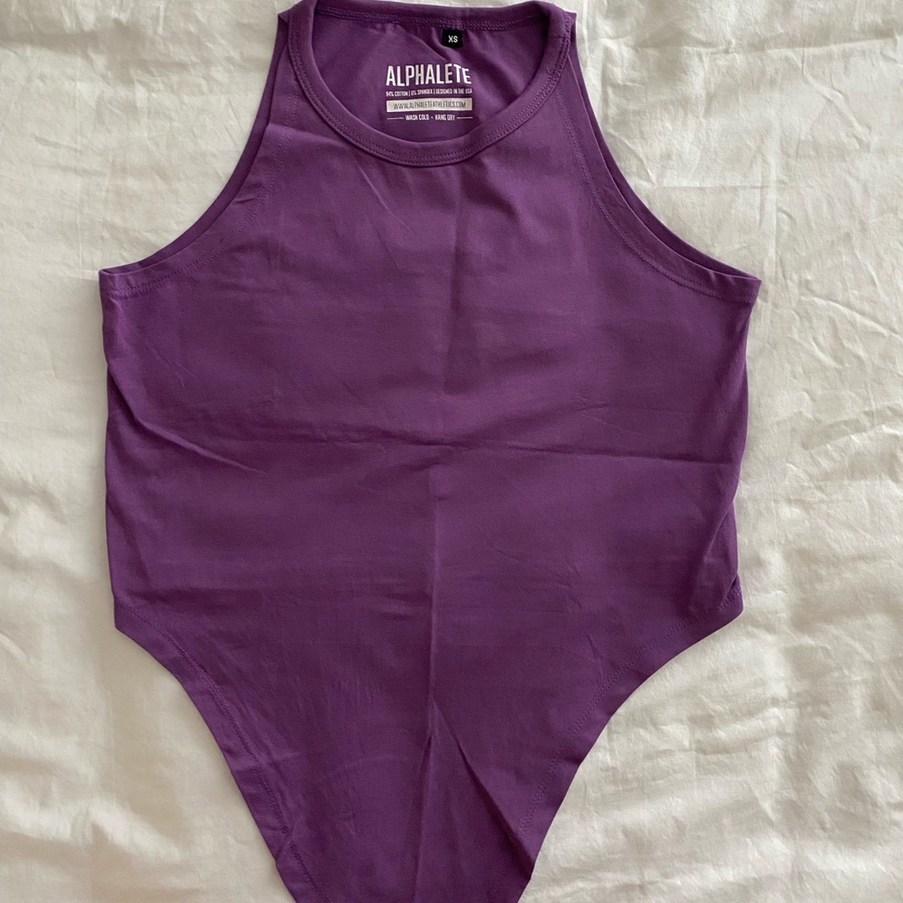 Alphalete Tie-front Crop Top XS